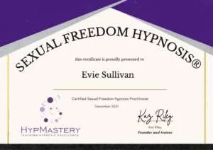 Sexual Freedom Certificate